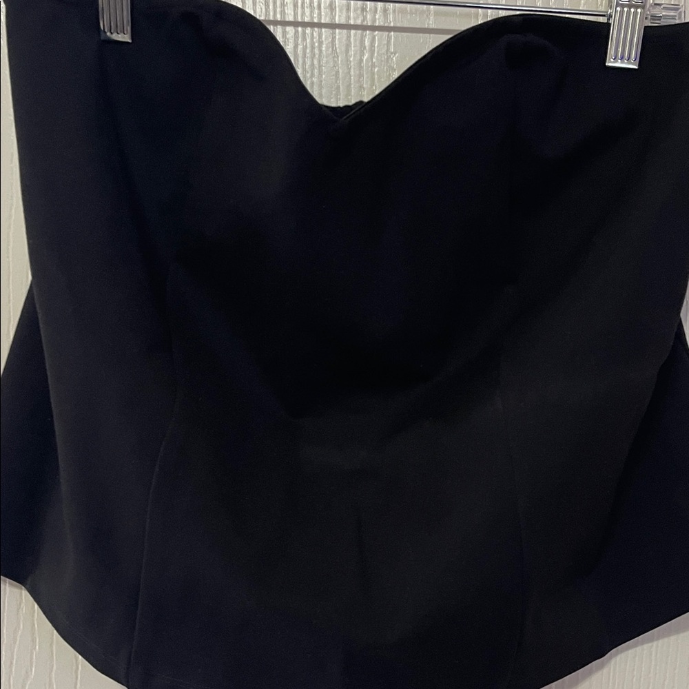 Stapless corset top